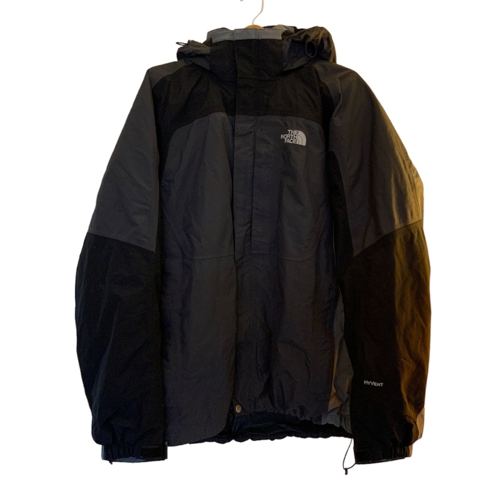 The North Face Mens 2XL Black Hyvent 3 in 1 Waterproof Ski Snow Jacket